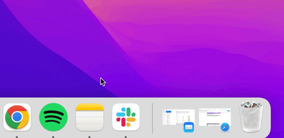 foce quit using dock